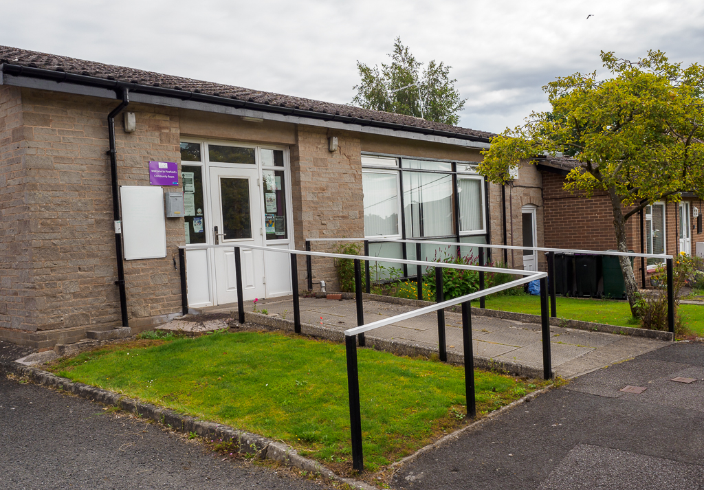 Pinefields Community Room main entrance